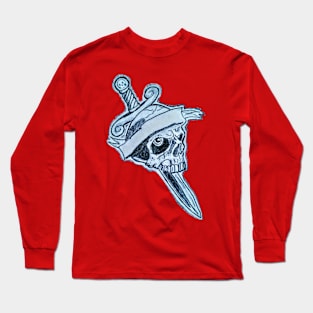 The skull and the dagger Long Sleeve T-Shirt